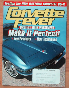 CORVETTE FEVER 1999 MAY - C5-R TESTED, '72 LT-1